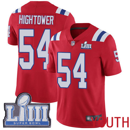 New England Patriots Football #54 Super Bowl Limited Red Youth Dont a Hightower Alternate NFL Jersey->women nfl jersey->Women Jersey
